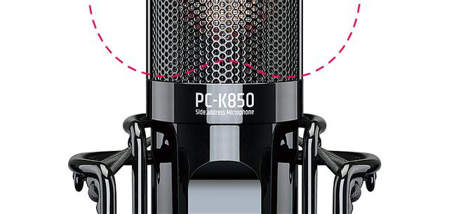 得胜(TAKSTAR) PC-K850 电容式录音麦克风 直播K歌录音麦克风